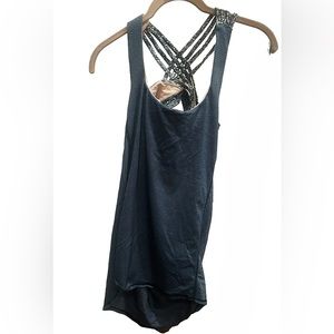 Lululemon Tank Top with an attached bra top (removable padding) size 4